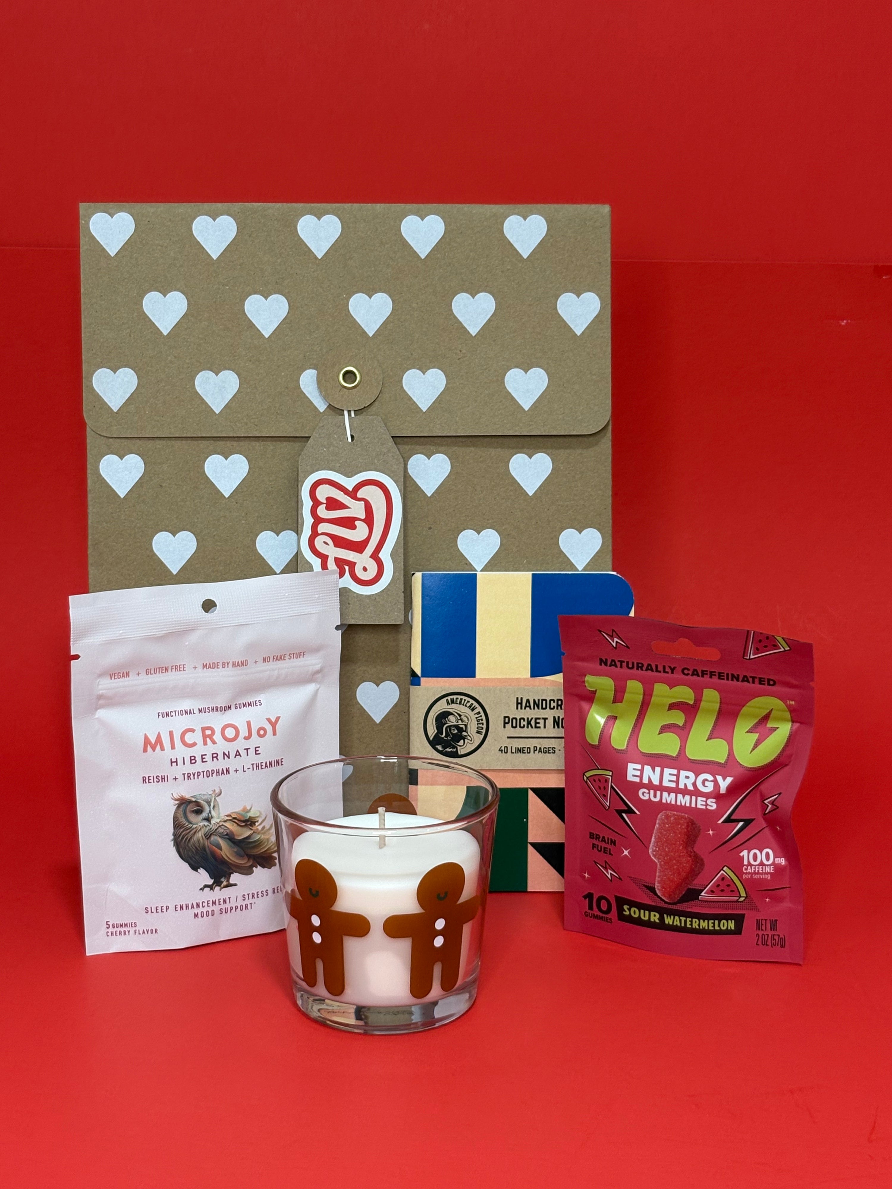 Candle and Gummies Little Joy Bag