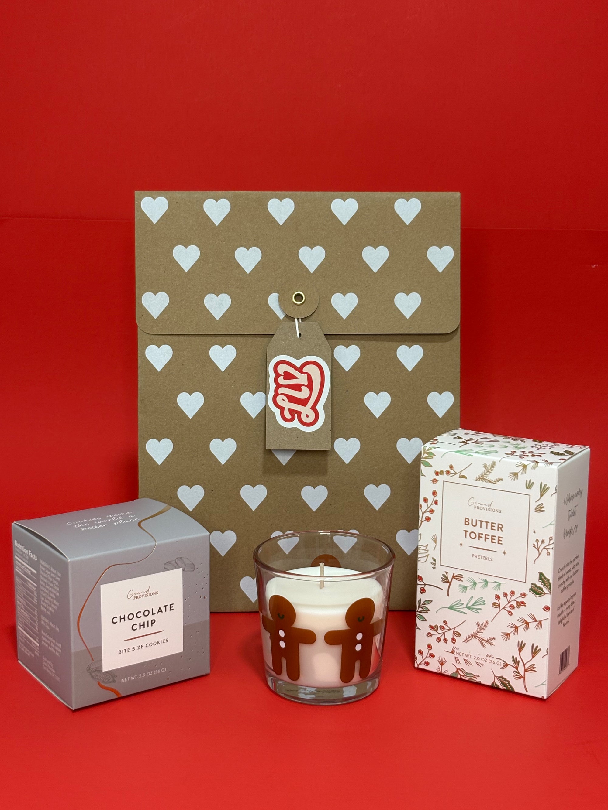 Candle and Cookies Little Joy Bag