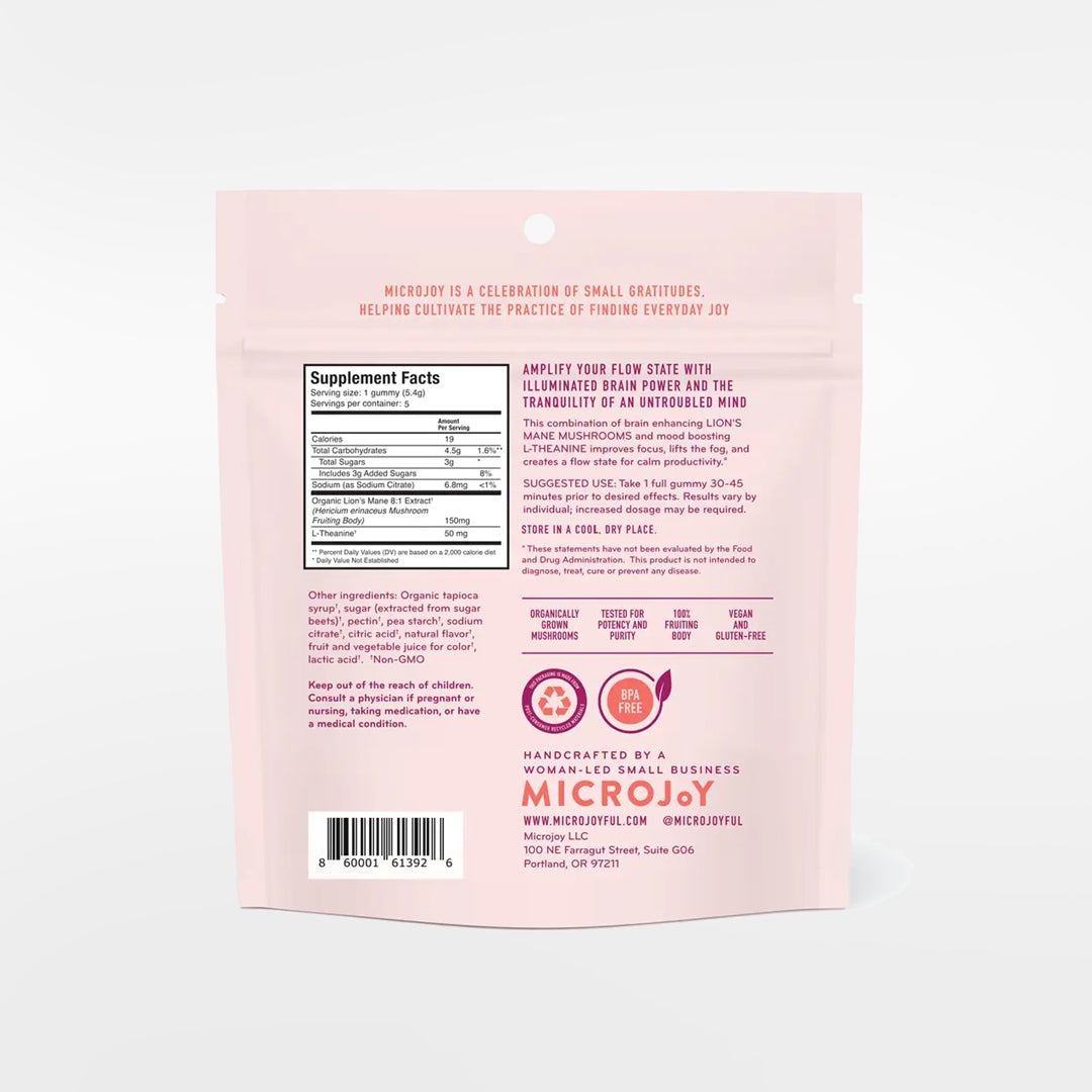 MicroJoy Hibernate Mushroom gummies